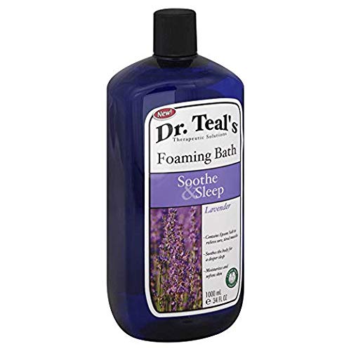Product Cover Dr. Teal's Foaming Bath, Soothe & Sleep with Lavender 34 fl oz by Dr. Teal's