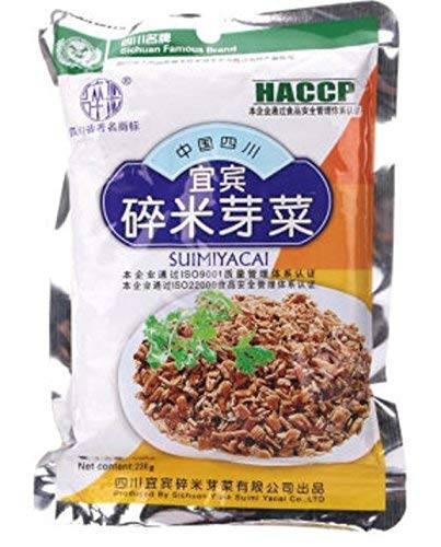 Product Cover Yi Bin Sui Mi Ya Cai - YiBin SuiMiYaCai - Dried Vegetable, 8.1oz (230g)