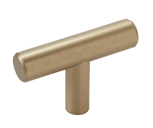 Product Cover Bar Pulls 1-15/16 in (49 mm) Length Golden Champagne Cabinet Knob