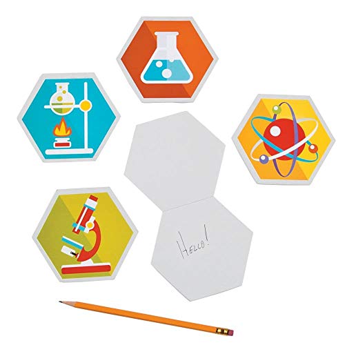 Product Cover Science Party Laboratory Notepads - 12 ct