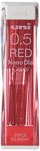 Product Cover Uni Mechanical Pencil Lead NanoDia Color Red 0.5mm 20leads