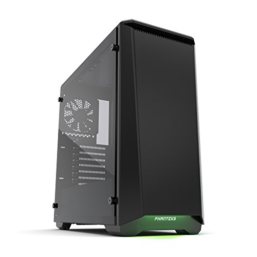 Product Cover Phanteks PH-EC416PTG_BK Eclipse P400 Steel ATX Mid Tower Case Satin Black, Tempered Glass Edition Cases