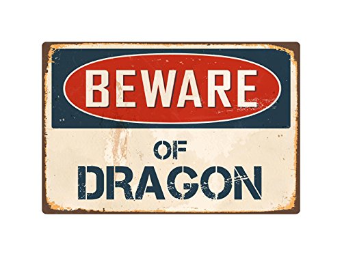 Product Cover StickerPirate Beware of Dragon 1 8