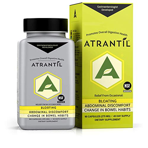 Product Cover Atrantil (90 Clear Caps): Bloating, Abdominal Discomfort, Change in Bowel Habits, and Everyday Digestive Health