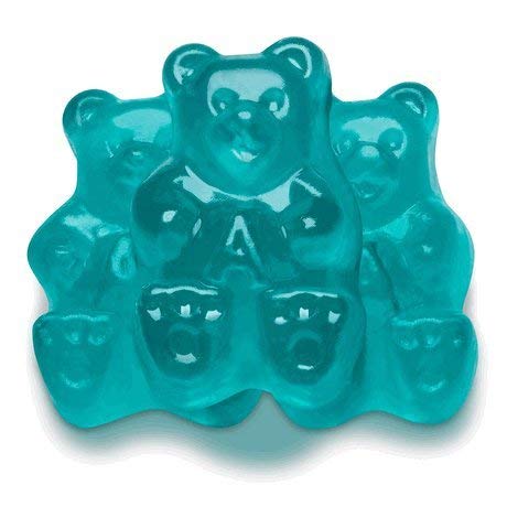 Product Cover FirstChoiceCandy Albanese Gummy Bears (Light Blue Watermelon, 5 LB)