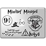 Product Cover Harry Potter laptop decal set. Customizable for all macbook pro and other laptops