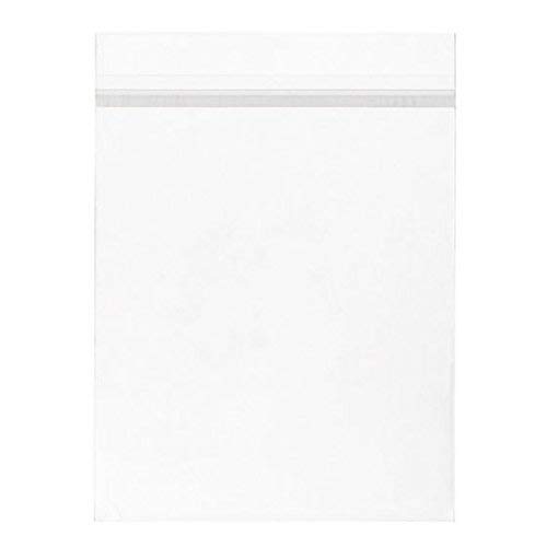 Product Cover ClearBags 11 x 14 Crystal Clear Bags | Art Sleeve Protects Photos, Artwork, Crafts, Favors | Acid Free and Archival Safe (100, Adhesive on Bag)