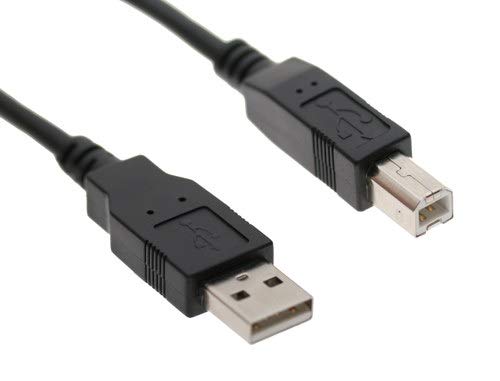 Product Cover USBGear 4ft. Black USB 2.0 Device Extension Cable A-Male to B-Male