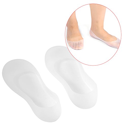 Product Cover M=US 7-10 : 2 Pair Silicone Gel Moisturizing Socks Foot Care Protector,Prevent Plantar Fasciitis And Metatarsalgia,Corns Calluses,Bunions And Blister (M=US 7-10)