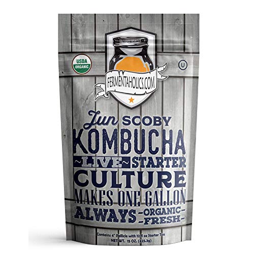Product Cover Jun Kombucha Starter Pack (SCOBY + Starter Tea)