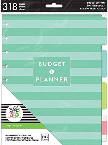 Product Cover me & my BIG ideas Budget Extension Pack - The Happy Planner Scrapbooking Supplies - 6 Month Expense Tracker - Bill Pay Checklists & Budget Sheets - Stickers & Dividers for Budgeting - Classic Size