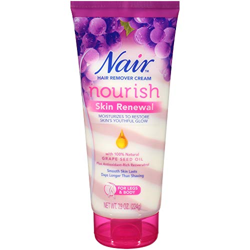 Product Cover Nair Hair Remover Nourish Skin Renewal Legs & Body 7.9 Ounce (233ml)