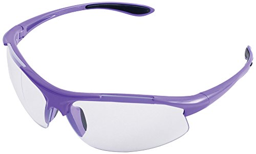 Product Cover ERB Safety Products 18624 Ella Safety Glasses, Anti Scratch Clear Lens, 9.625