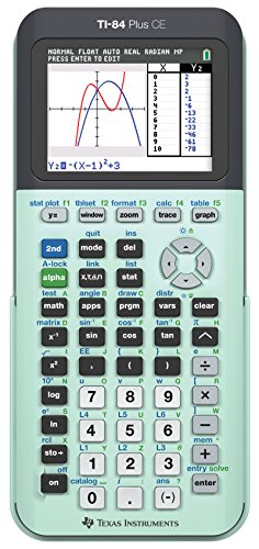 Product Cover TI-84 Plus CE Color Graphing Calculator, Mint