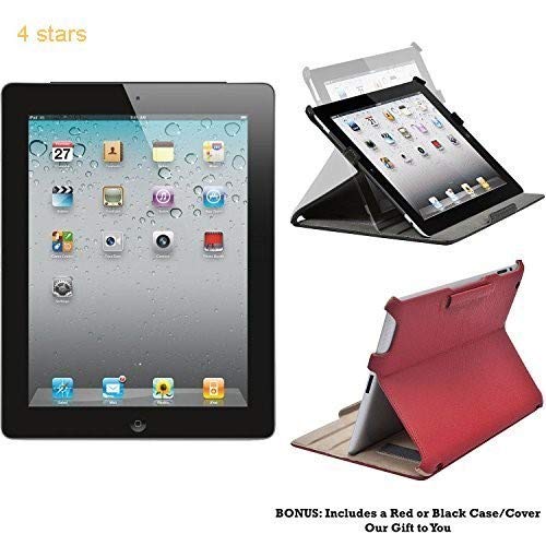 Product Cover Apple iPad 2 MC769LL/A - 16GB - 2nd Generation (Black) - Tablet with Skin (Renewed)