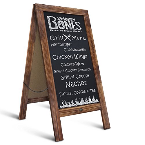 Product Cover Rustic Magnetic A-Frame Chalkboard Sign/Extra Large 40