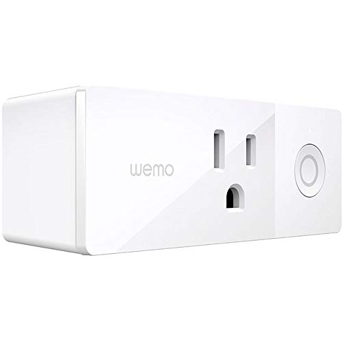 Product Cover Wemo Mini Smart Plug, WiFi Enabled, Works with Alexa, Google Assistant & Apple HomeKit