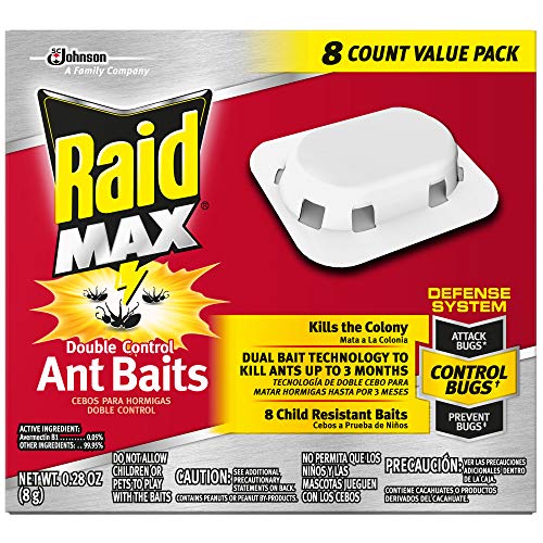 Product Cover Raid Max Double Control Ant Baits, 8 CT (Pack - 1)