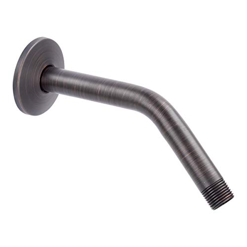 Product Cover LDR 520 2412ORB 8 Inch Stainless Steel Shower Arm with Flange Oil Rubbed Bronze Finish