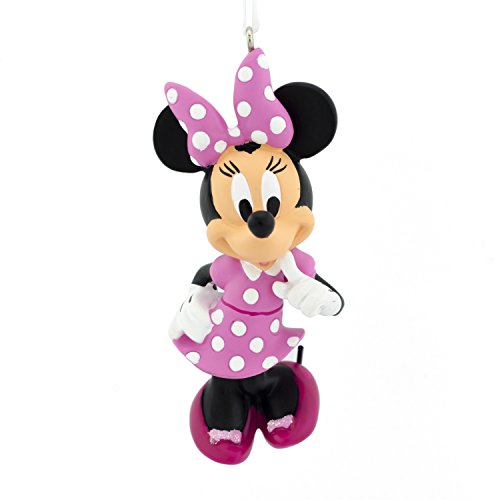 Product Cover Hallmark Christmas Ornament, Disney Minnie Mouse in Pink White Polka Dot Dress