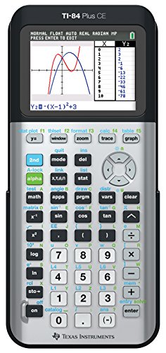 Product Cover TI-84 Plus CE Color Graphing Calculator, Gray