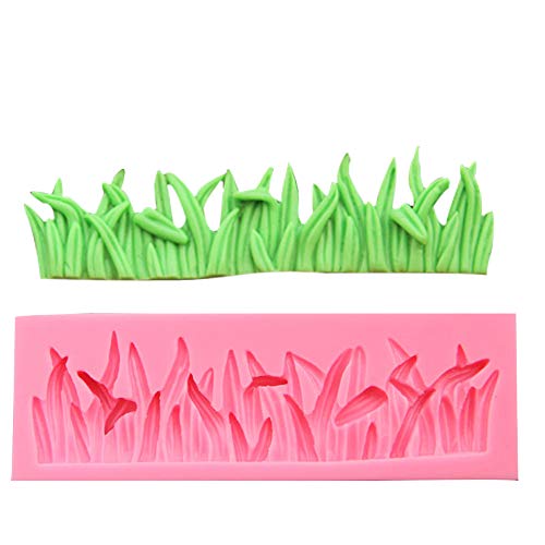 Product Cover Efivs Arts Grass Shape Fence Silicone Mold Fondant Mold Cupcake Cake Side Decoration Tool