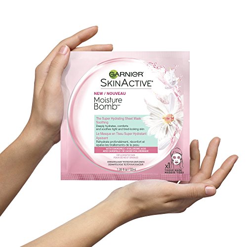 Product Cover Garnier SkinActive Moisture Bomb The Super Hydrating Smoothing Mask, 1.08 F