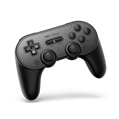 Product Cover 8Bitdo Sn30 Pro+ Bluetooth Gamepad (Black Edition) - Nintendo Switch