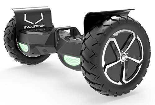 Product Cover Swagtron Swagboard Outlaw T6 Off-Road Hoverboard - First in The World to Handle Over 380 LBS, Up to 12 MPH, UL2272 Certified, 10
