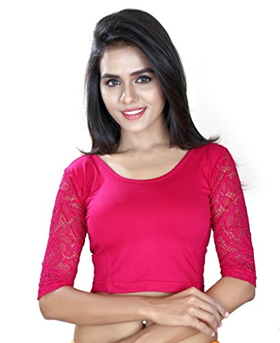 Product Cover Fressia Fabrics Readymade free Size saree blouse for women party wear choli