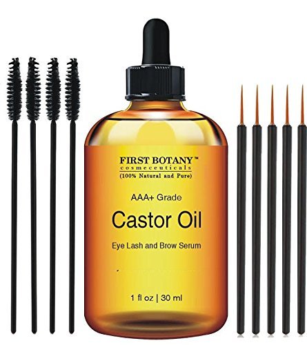 Product Cover 100% Pure Organic Castor Oil Hexane free - Great for Eyelashes