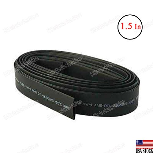 Product Cover DOUBLESTAR 4 Feet I.D Polyolefin 2:1 Heat Shrink Tubing 20mm 25mm 30mm 35mm 40 mm 50mm (40mm(1.5in))