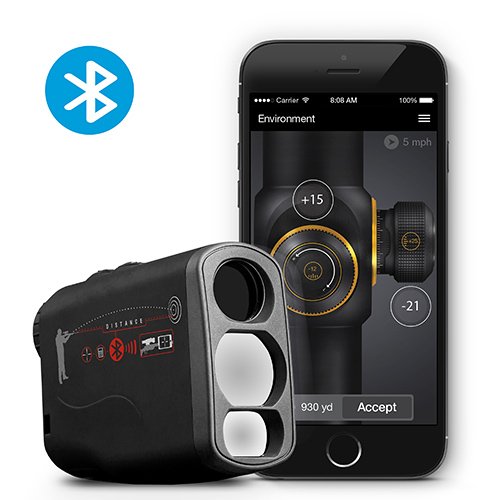 Product Cover ATN Laser Ballistics 1000 Smart Laser Rangefinder w/Bluetooth, device works with Mil and MOA scopes using ATN Ballistic Calculator App