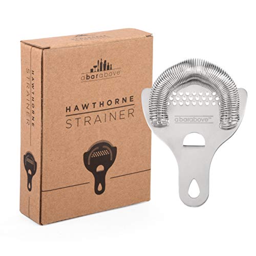 Product Cover Hawthorne Cocktail Strainer - Stainless Steel Strainer for Professional Bartenders and Mixologists