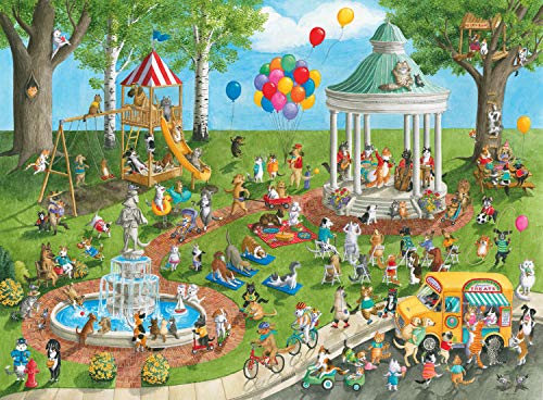 Product Cover Ravensburger Pet Park - 300 Piece Jigsaw Puzzle for Kids - Every Piece is Unique, Pieces Fit Together Perfectly