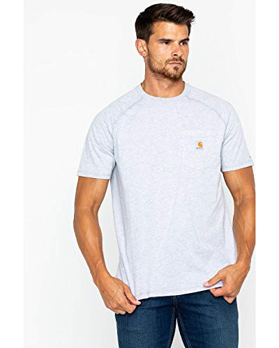 Product Cover Carhartt Men's Force Cotton Delmont Short Sleeve T-shirt (Regular and Big & Tall Sizes)
