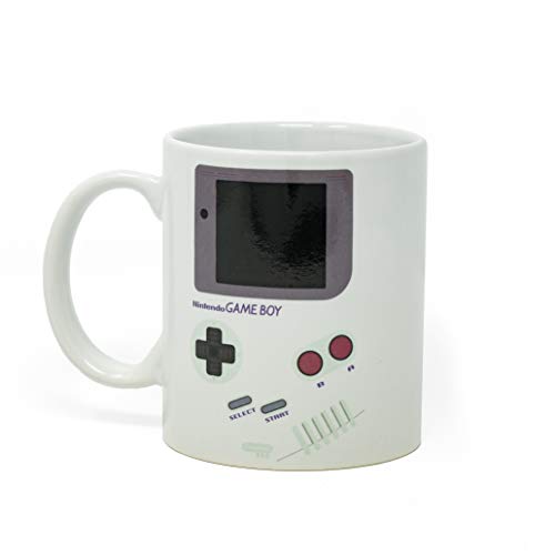 Product Cover Paladone Gameboy Heat Changing Coffee Mug - Gift for Gamers, Fathers, Coffee Enthusiasts