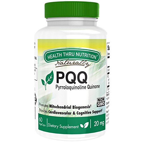 Product Cover Health Thru Nutrition PQQ 20Mg Non-GMO Vegecaps, 60 Count