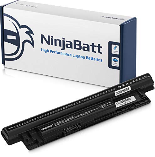 Product Cover NinjaBatt Laptop Battery for Dell MR90Y XCMRD Inspiron 3521 15-3521 15R-5537 15-3531 15R-5521 15-3537 15-3542 17-3721 17R-5721 3531 5421 Latitude 3440 3540 312-1387 4DMNG V8VNT FW1MN - 6 Cells/4400mAh