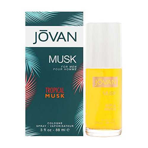 Product Cover Jovan Tropical Musk for Men 3.0 oz Cologne Spray