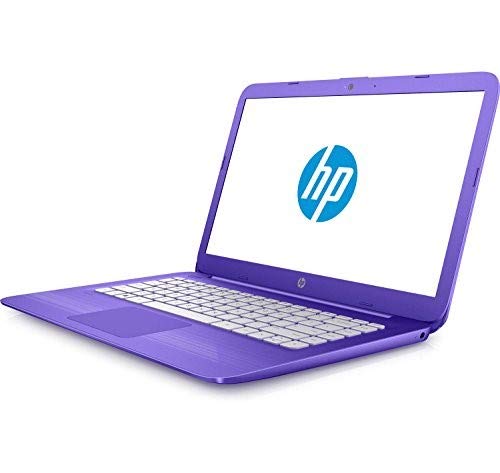 Product Cover HP Stream 14in Flagship Laptop Computer, Intel Celeron N3060 up to 2.48GHz, 4GB RAM, 32GB SSD, Wifi, Bluetooth, Webcam, USB 3.0, Windows 10 Home, Purple (Renewed)