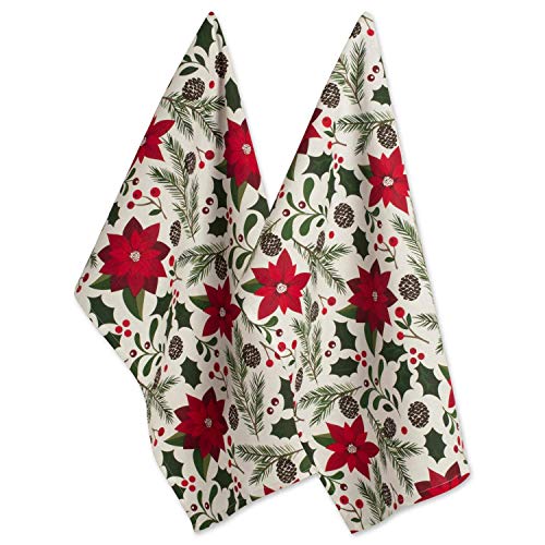 Product Cover DII Woodland Christmas 100% Cotton Dish Towel Set, Dishtowel