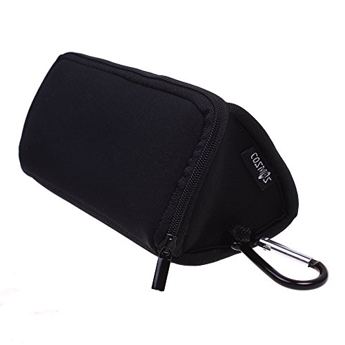 Product Cover COSMOS Black Neoprene Utility Storage Case Pouch Bag Pen Holder Zipper Travel Carry Bag