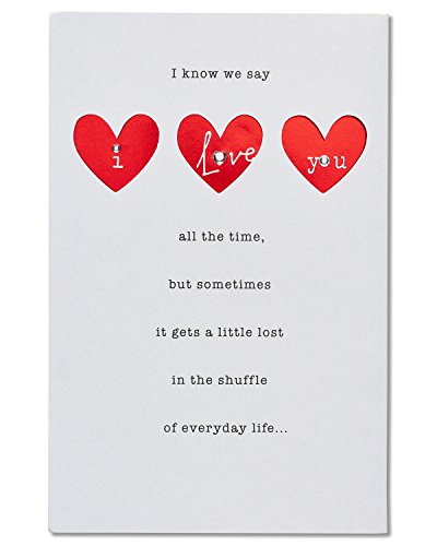 Product Cover American Greetings Anniversary Card Romantic (I Love You)