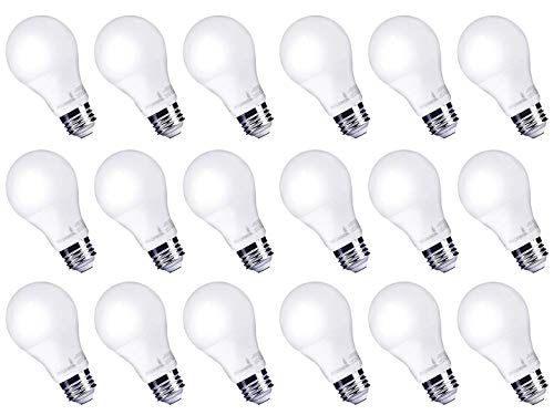 Product Cover Hyperikon LED Light Bulbs A19 60 Watt Equivalent LED Bulbs, 9W, 3000K Soft White, Non-Dimmable, UL, 18 Pack