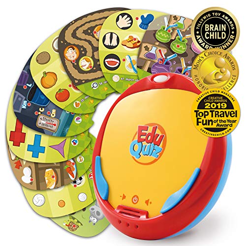 Product Cover BEST LEARNING EduQuiz Basic Set I - Interactive Self Learning Educational Matching Toy for Kids Boys & Girls 3 4 5 6 Years Old