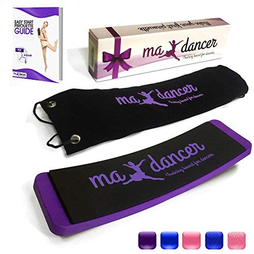Product Cover Ballet Spin Turning Board for Dance and Figure Skating. Training Equipment for Dancers. Make Your Turns Pirouette and Balance Better.