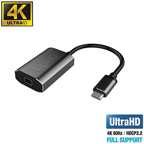 Product Cover UPTab USB-C Type C to Mini DisplayPort Adapter 4K@60Hz (Graphite)