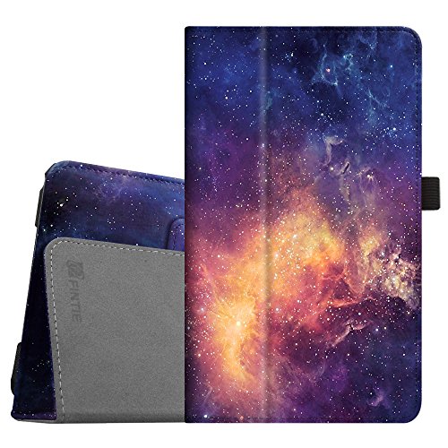 Product Cover Fintie Folio Case for Samsung Galaxy Tab E 8.0 - Premium PU Leather Slim Fit Smart Stand Cover for Galaxy Tab E 32GB SM-T378 / Tab E 8.0-Inch SM-T375 / SM-T377 Tablet, Galaxy
