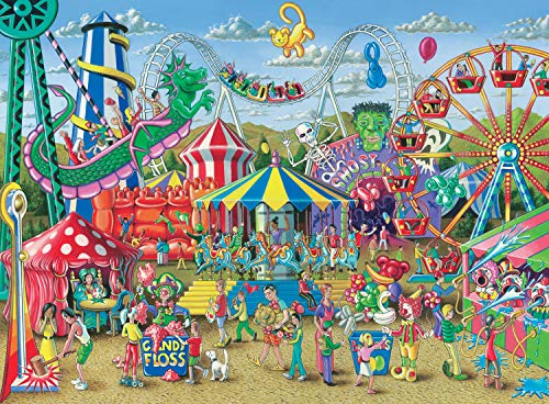 Product Cover Ravensburger -Fun at The Carnival - 300 Piece Jigsaw Puzzle for Kids - Every Piece is Unique, Pieces Fit Together Perfectly